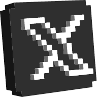 Social X 3D icon